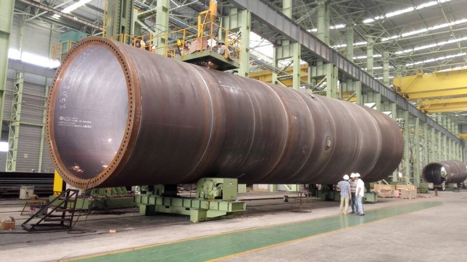 2015年9月，公司成功實施了華電集團公司鹽城濱海北100MW海上風(fēng)電場建設(shè)項目監(jiān)造業(yè)務(wù)，實現(xiàn)了公司在海上風(fēng)電塔筒項目監(jiān)造業(yè)務(wù)方面零突破。.jpg